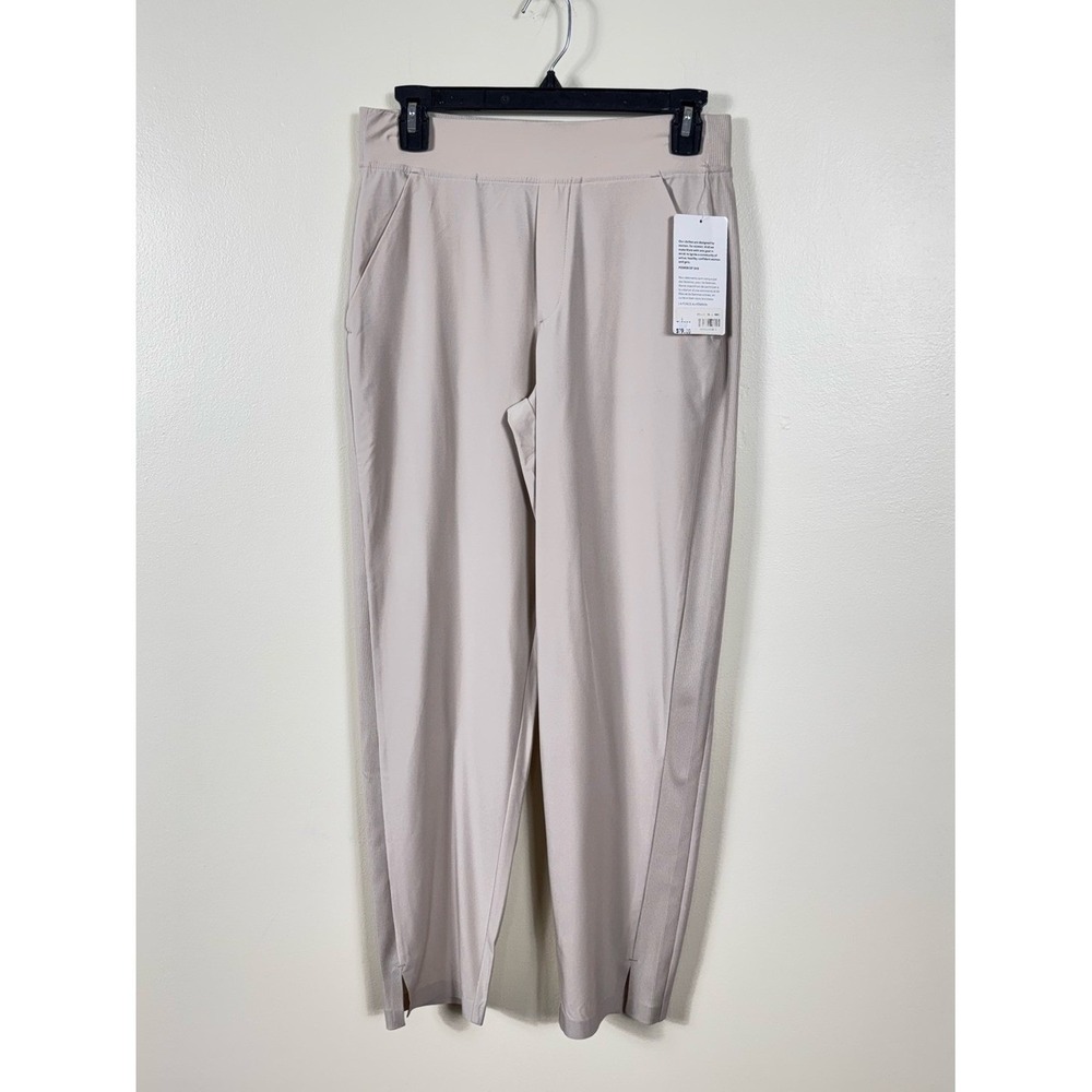 Athleta Brooklyn Ankle Pants Size 4 Stretch Pull On Tapered Athleisure New - Picture 2 of 7